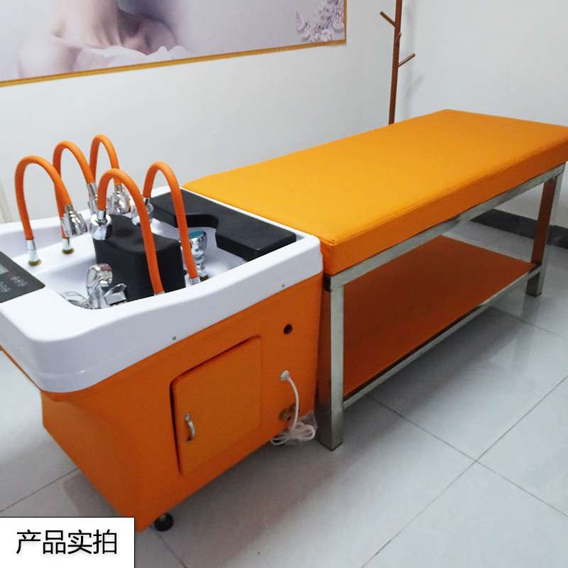 免接上下水多功能自动恒温水循环头疗床 头疗洗头床盆生产