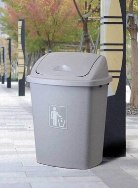 trash household outdoor plastic  garbage can box thic