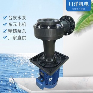 配东元 化工泵 电机 工程塑料PP立式 台泉牌废气塔槽内外FRPP泵