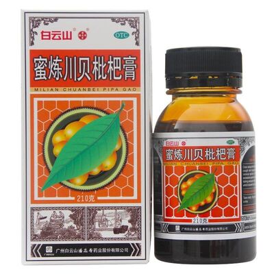 【潘高寿】蜜炼川贝枇杷膏210g*1瓶/盒