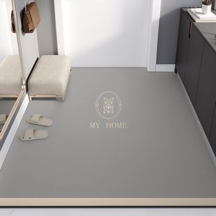 家用地垫门垫入户门脚垫吸水防滑可裁剪地毯玄关满铺矽藻泥软垫子