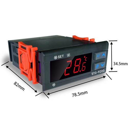 厂家现货直销STC9200温度控制器制冷报警冷柜冷库温控温控器