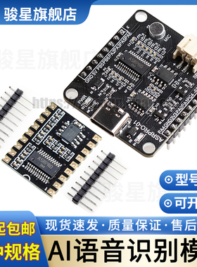 ASR PRO语音识别模块 AI离线智能语音控制唤醒 asrpro语音开发板