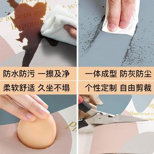 直销阳台飘窗垫防水皮革一抹净四季 新款 通用简约现代成品窗台垫可
