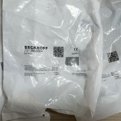 *销售*德国倍福BECKHOFF插头 ZS1090-