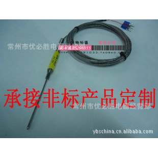 仿进口PT100铠装热电阻、温度传感器、探头式热电偶PT1000铂电阻