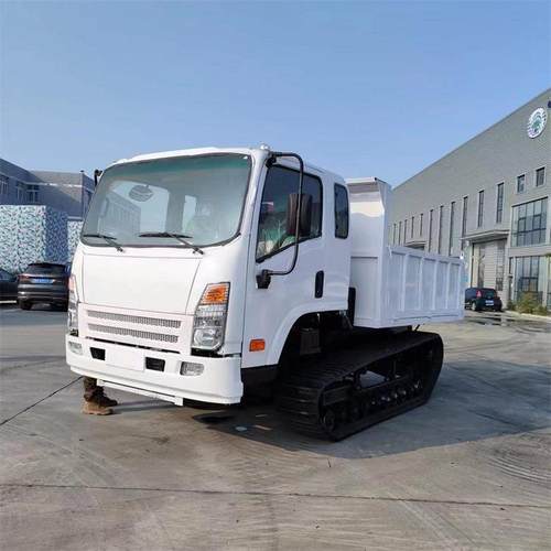 大型履带运输车 强劲动力 多功能工程矿用农田翻斗自卸车 全地形