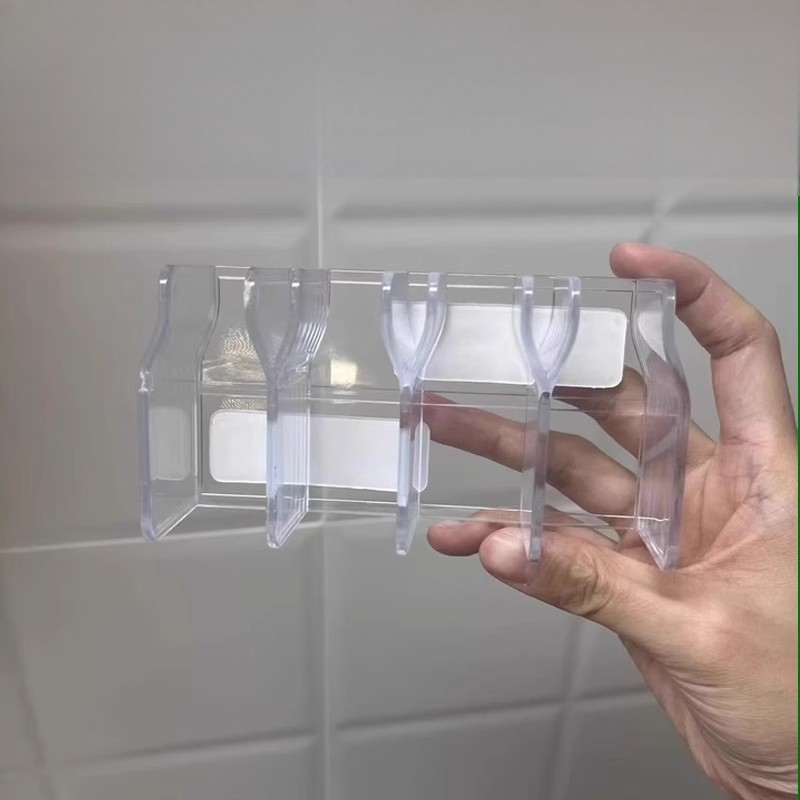 沥水固定器卫生间多功能牙膏镜柜