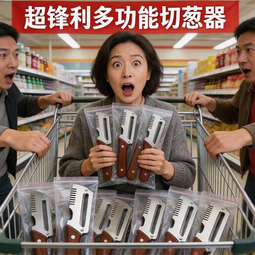 3合1多功能切菜开瓶削皮器
