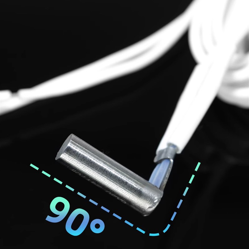 3D打印机直角火山口加热棒弯头24V70W大功率发热管线长Z2米金属线