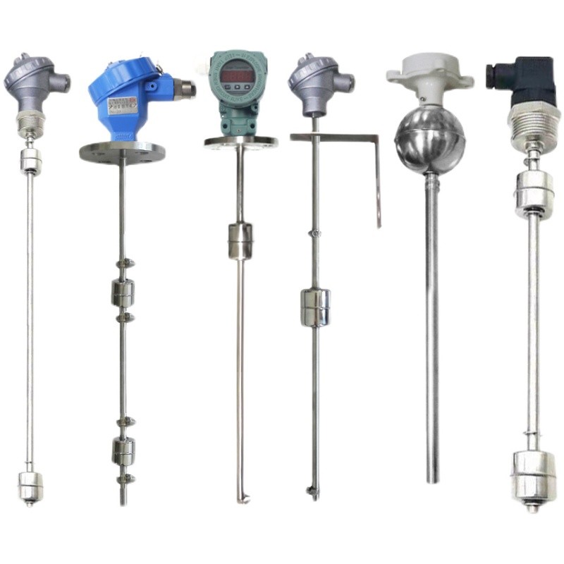 定做连杆浮球液位开关干簧管式水位控制传感器不锈钢法兰水泵水塔