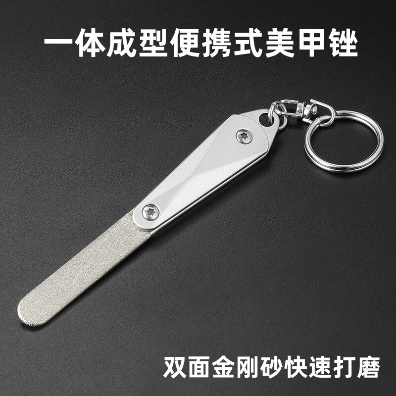 一体中国美甲锉双面打磨条图片