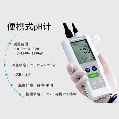 梅特勒-托利多 F2-Meter 便携式pH计 30254112户外实验室酸碱度计