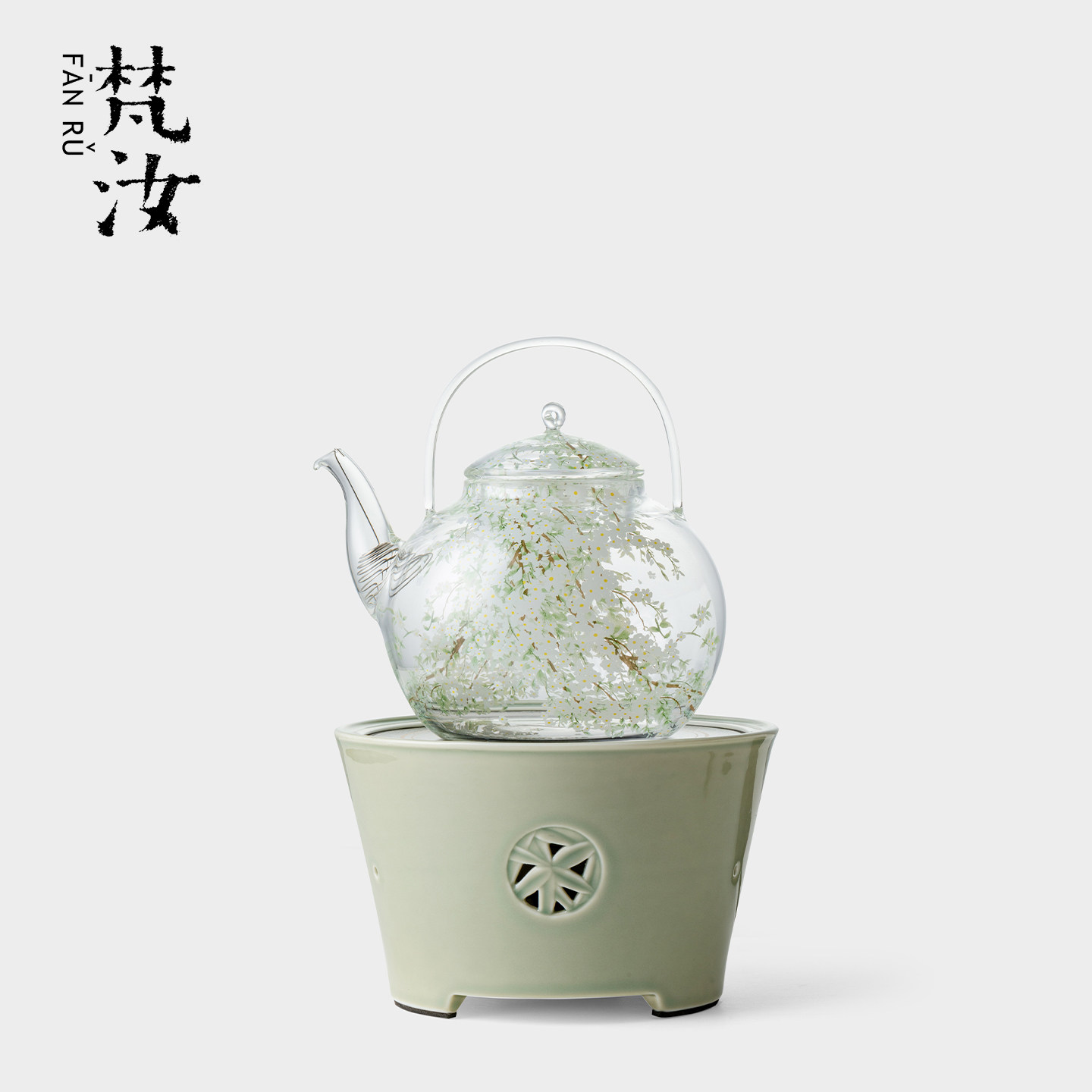 梵汝梨絮玻璃电陶炉套装耐高温家用烧水养生泡茶壶保温电热煮茶炉,餐饮具,煮茶炉,淘宝优惠券,粉丝福利购,淘宝优惠卷