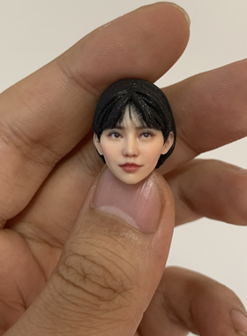 深田咏美1/12 1/6 女兵人头雕成品 超写实可动人偶tbl兵人头雕