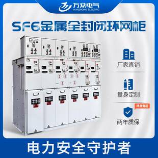 厂家直销SF6气体全绝缘金属开关柜高压开关柜环网柜来图定制