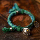 CELESTIAL 道系中国风银手链 道轩堂万神赐福八卦手绳 TAO REALM