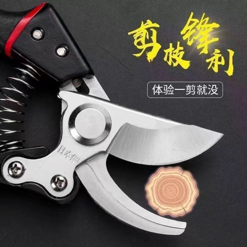 原装SK5强力园艺修枝剪新款园林家用省力款花枝园艺剪