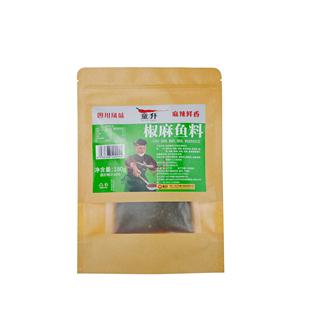 童升藤椒特麻鱼调料180g四川青花椒鱼底料家用麻辣水煮鱼酸菜鱼料