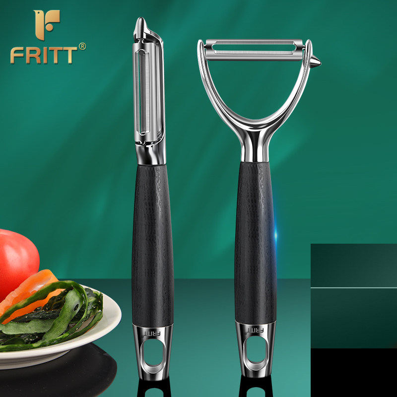 不锈钢水果削皮刀厨房专用苹果土豆瓜刨子去剥刮皮刀不锈钢神器