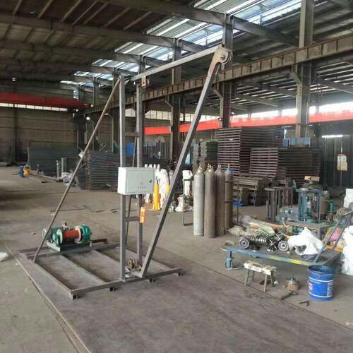 建筑工程用摩擦桩人工挖孔桩用小型吊机哈儿吊提升机厂家直供