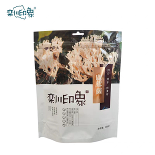 洛阳特产栾川印象菌菇山珍鹿茸菌200g鹿茸菇珊瑚菌扫把菇蘑菇干货