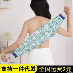 强力去污女拉背条粗砂浴室用品搓澡巾洗澡长搓背巾条专用神器 新款
