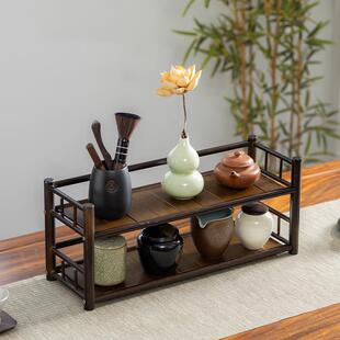 茶杯架茶具置物架桌面博古架紫砂壶茶碗摆放收纳架茶桌茶架子小榕