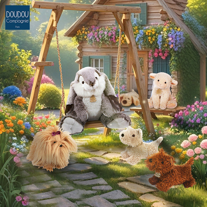 【满赠】法国doudou玩偶乡村系列狗狗小羊毛绒玩具儿童礼物,玩具/童车/益智/积木/模型,毛绒/玩偶/公仔/布艺类玩具,淘宝优惠券,粉丝福利购,淘宝优惠卷