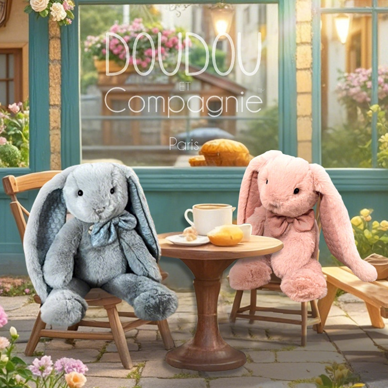 【满赠】法国doudou复古兔子粉色大象小象毛绒玩偶儿童新年礼物,玩具/童车/益智/积木/模型,毛绒/玩偶/公仔/布艺类玩具,淘宝优惠券,粉丝福利购,淘宝优惠卷