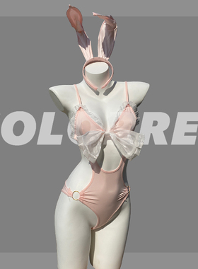ColorREL“甜兔女郎”性感内衣兔子套装连体衣夜用床上性感qq内衣