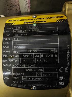 DRX282544T ，10-0000-0625美国葆德三相交流电机