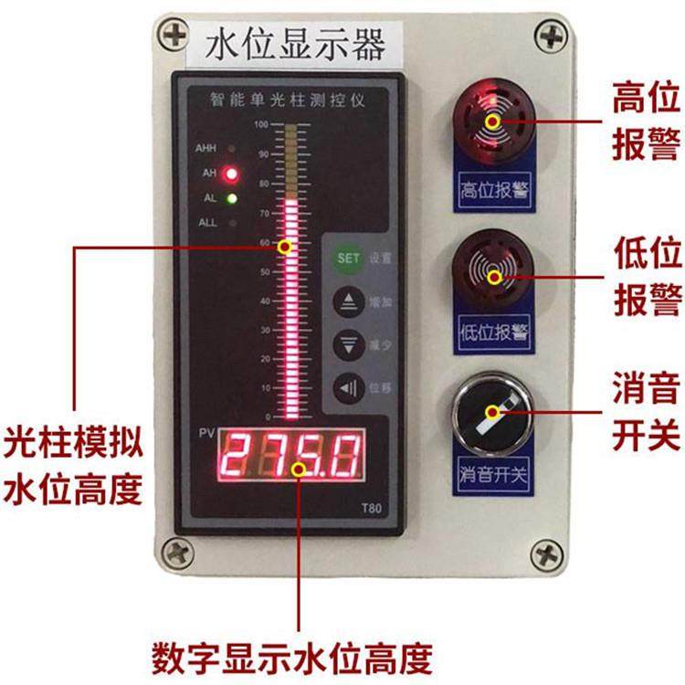 消防水池水箱液位水位显示器无线4G远传智能电子报警控制器,五金/工具,液位计,淘宝优惠券,粉丝福利购,淘宝优惠卷
