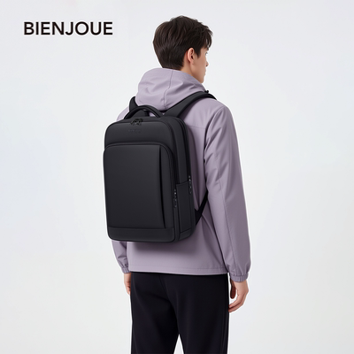 BIENJOUE男士商务双肩包
