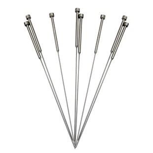 2.5 1.5 250mm 100 1mm 65MN模具托针两节顶针双节带托顶针 1.2