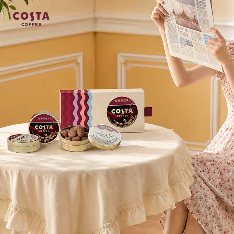 costa88g咖啡糖礼盒送老师教师节图片