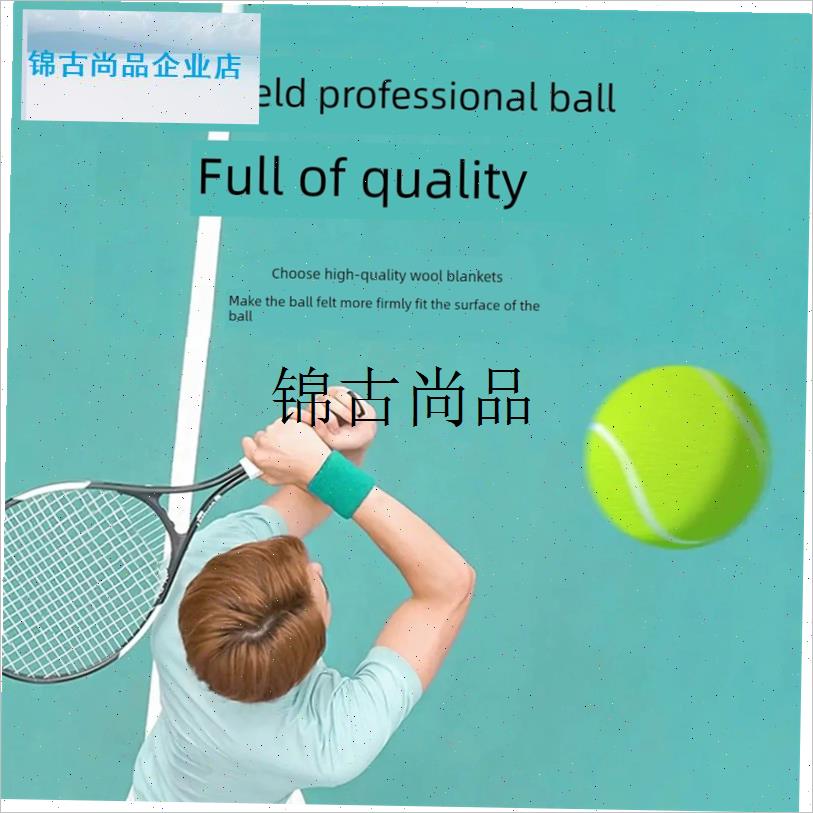 网球教练单回弹橡皮筋新手自学网球基地陪练器供U初学者一人练习,