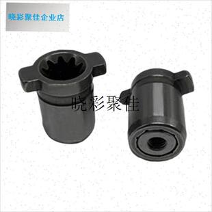 包邮九齿花键套9齿n联轴器油泵马达配件转子轴套液压电机7齿花键l