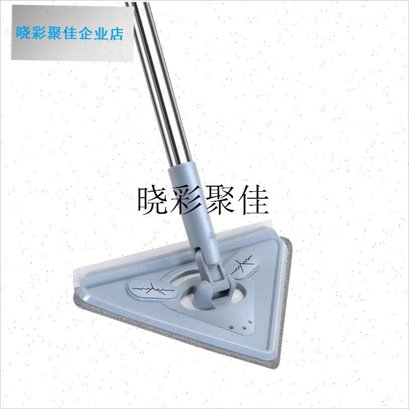 擦玻璃神器大三角拖把伸缩加长杆大扫除擦墙擦屋V顶多功能洗窗工l