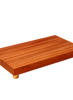 花梨沙比利木底座摆件工艺品花瓶佛像奇石花盆长形木雕托刻字定制