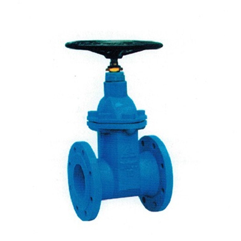 高山阀门Z45X-16铸铁法兰楔式暗杆弹性座橡胶软密封闸阀DN40-300