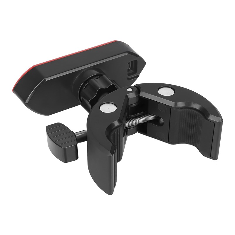 电动车滑板车自行车后挡泥板夹式转向尾灯无线遥控USB充电座位灯