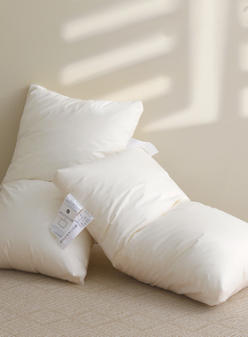 日式星级酒店专用枕芯枕头护颈椎助睡眠不塌陷家用超柔一对装单人