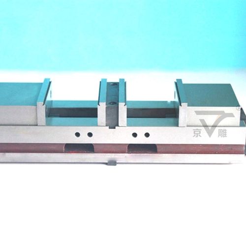 Q93160平口钳Q93100双开口虎钳等高可多台合并使用防止工件上浮