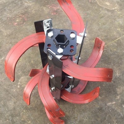 微耕机深耕刀片微耕机 旋耕机 打地机 耕地机 专用三片防缠刀水田