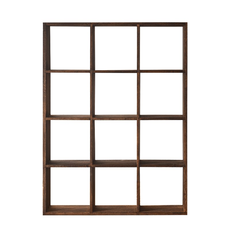 博古架实木中式挂墙多宝阁壁挂式茶杯架茶具收纳架置物架摆架隔断
