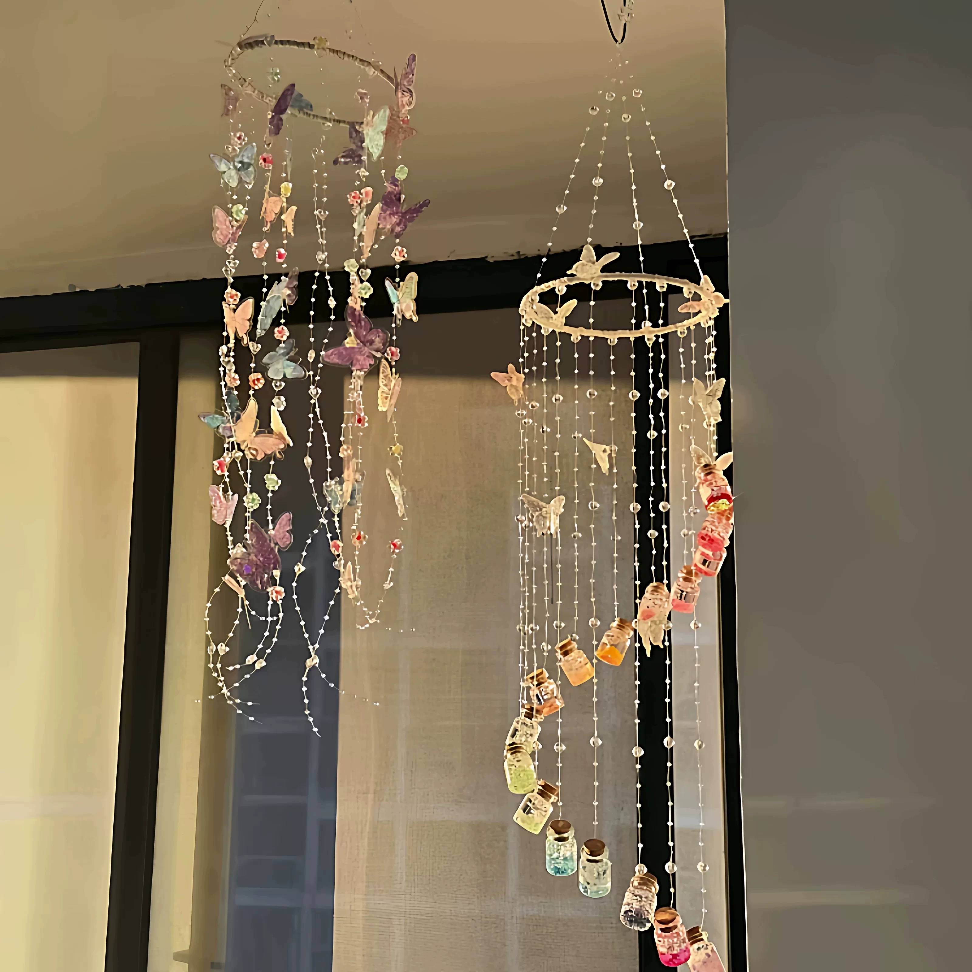 芭蕾蝴蝶风铃DIY手工材料包｜