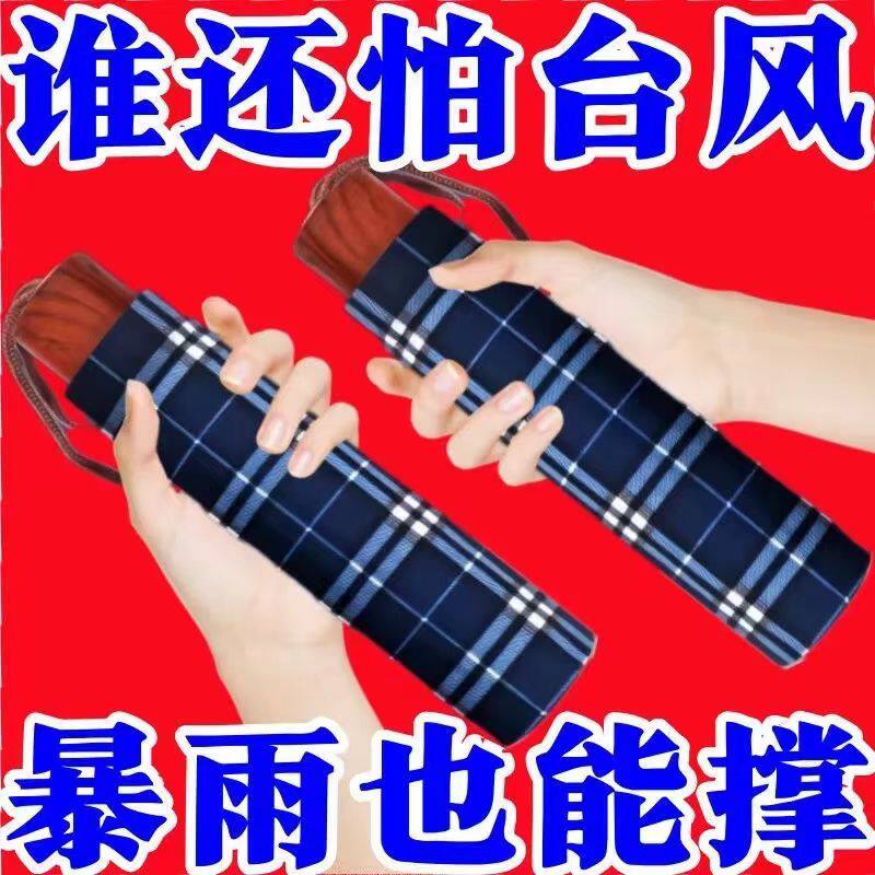 天堂伞12骨加大加固双人手动家用折叠雨伞男女抗风暴雨专用伞学生