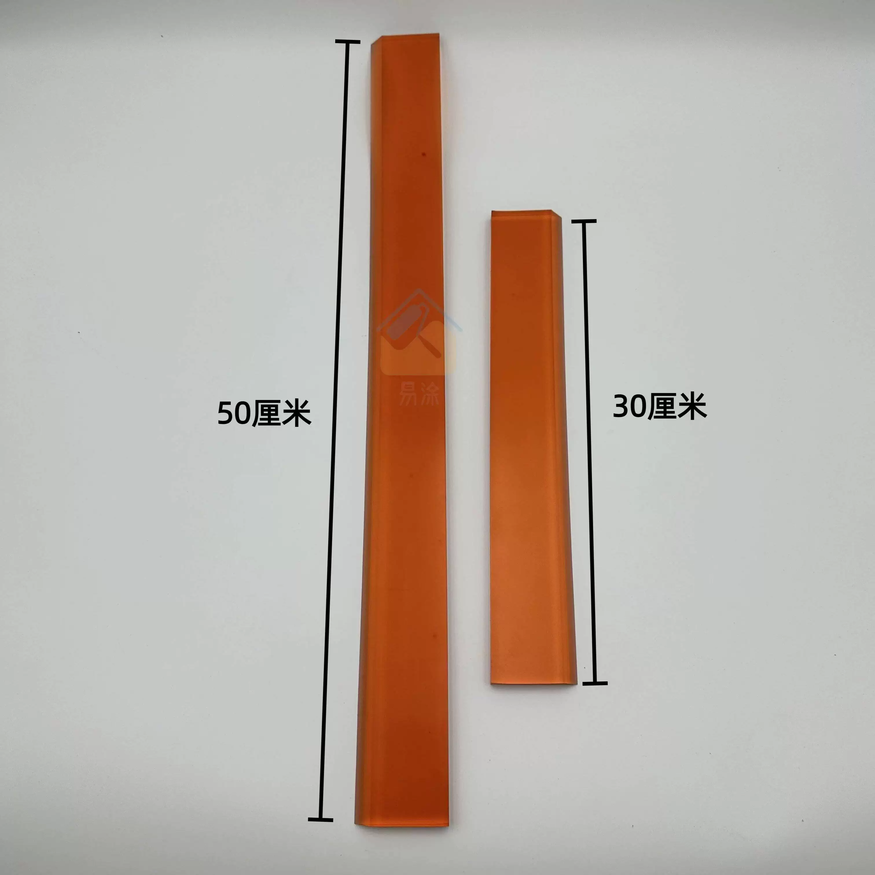 圆弧刮腻子牛筋软刮板适用于造型