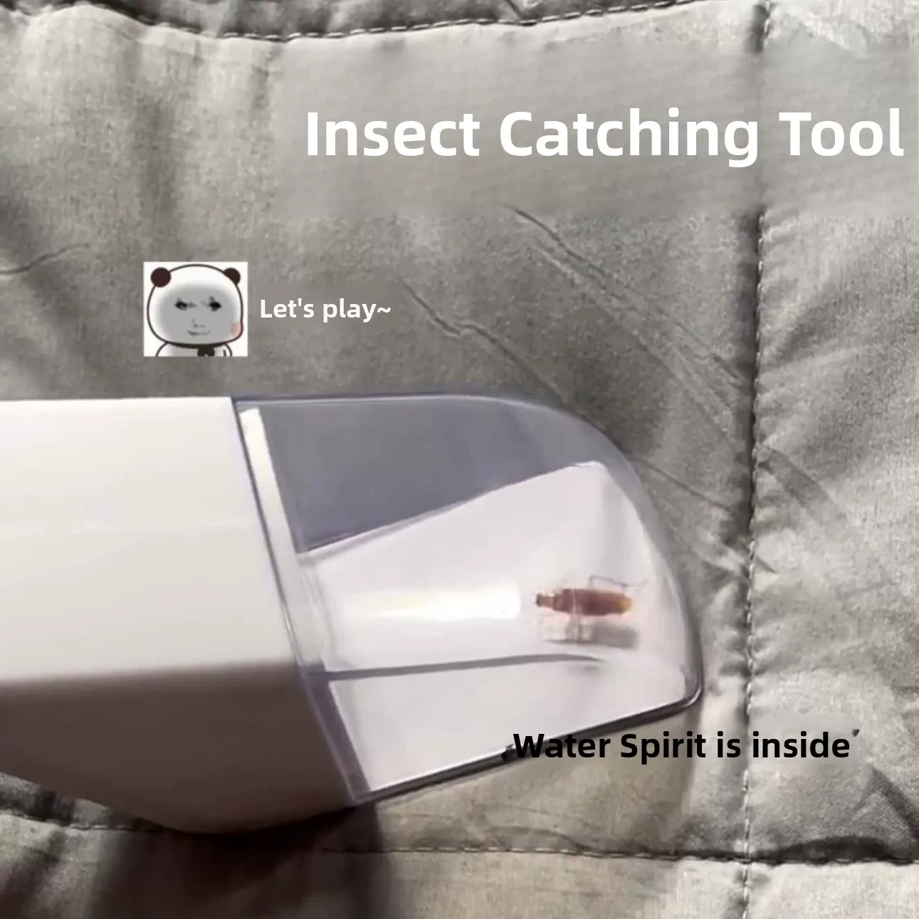抓虫子神器手持昆虫捕捉观察器一